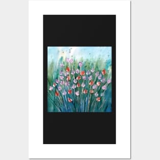 Floral Abstract Artwork 5 Posters and Art